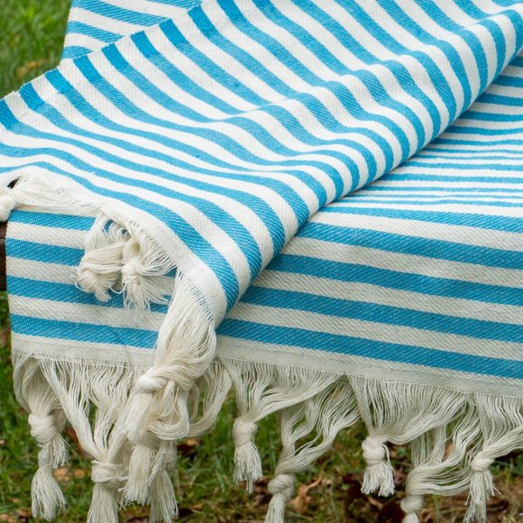 All Organic Cotton Turkish Peshtemal - Picture 4 of 9